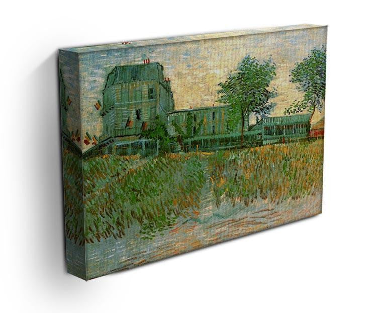 The Restaurant de la Sirene at Asnieres by Van Gogh Canvas Print & Poster - Canvas Art Rocks - 3