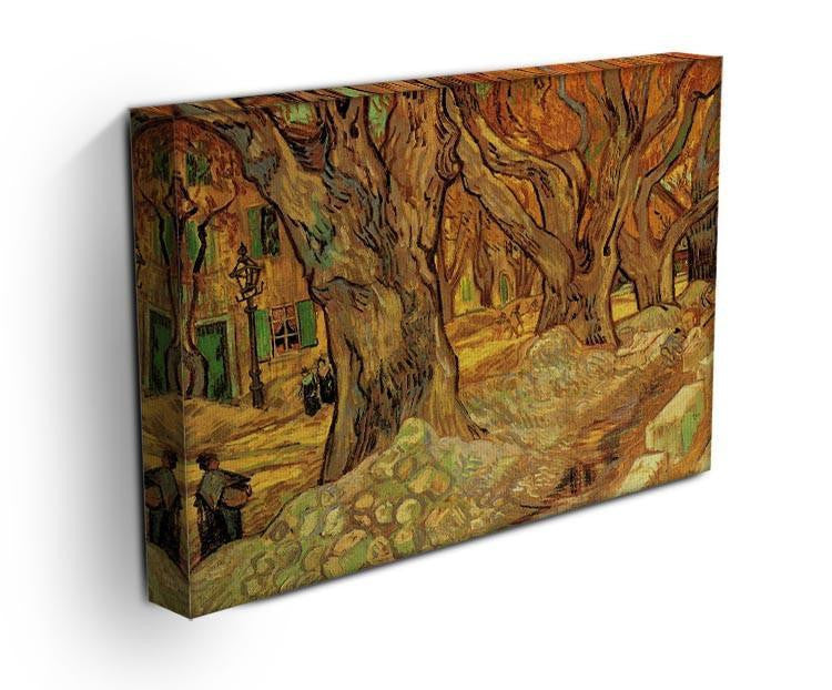 The Road Menders 2 by Van Gogh Canvas Print & Poster - Canvas Art Rocks - 3
