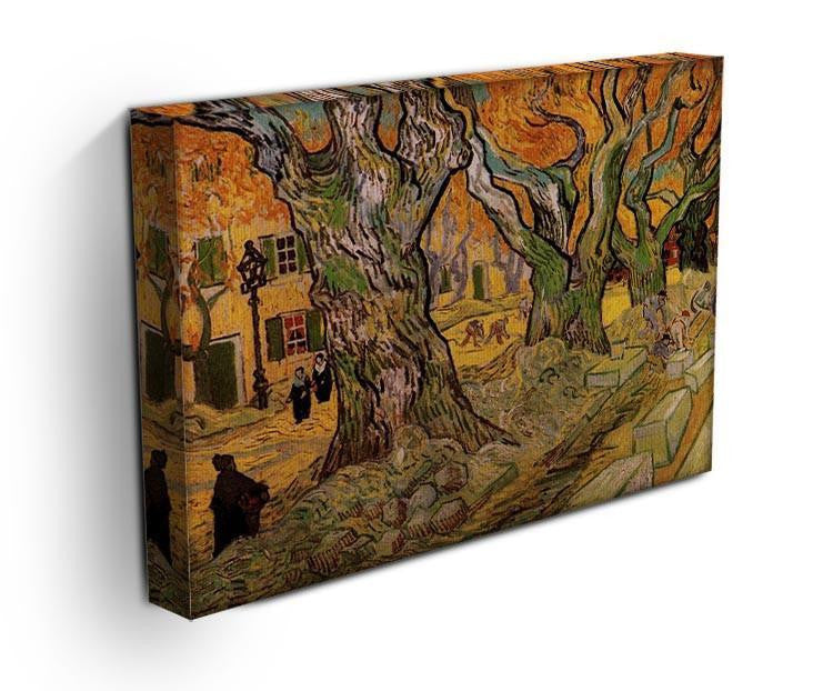 The Road Menders by Van Gogh Canvas Print & Poster - Canvas Art Rocks - 3