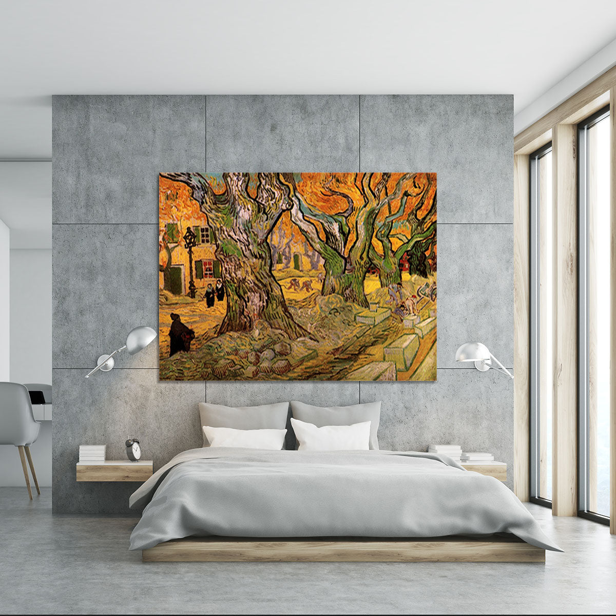The Road Menders by Van Gogh Canvas Print or Poster - Canvas Art Rocks - 5