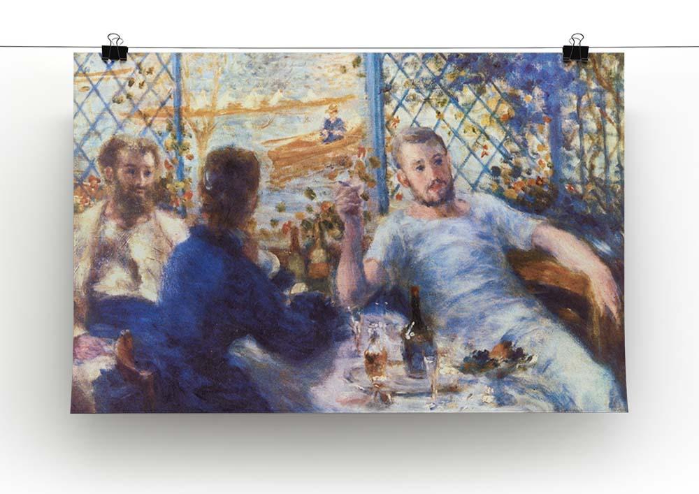 The Rowers Lunch by Renoir Canvas Print or Poster - Canvas Art Rocks - 2