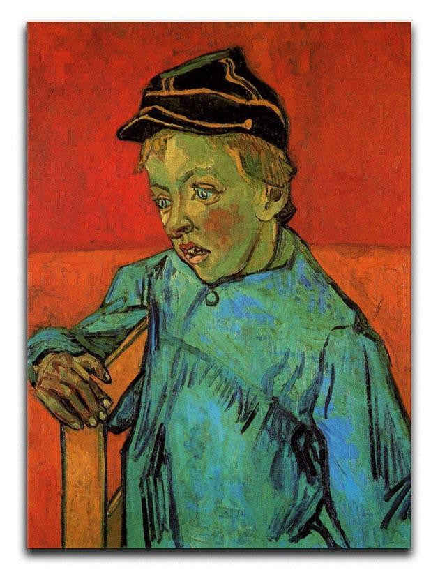 The Schoolboy Camille Roulin by Van Gogh Canvas Print & Poster  - Canvas Art Rocks - 1
