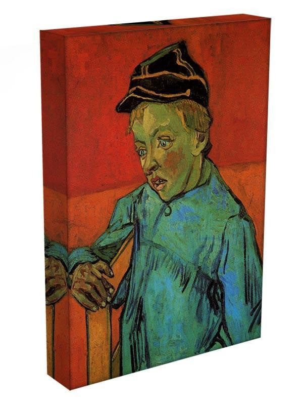 The Schoolboy Camille Roulin by Van Gogh Canvas Print & Poster - Canvas Art Rocks - 3