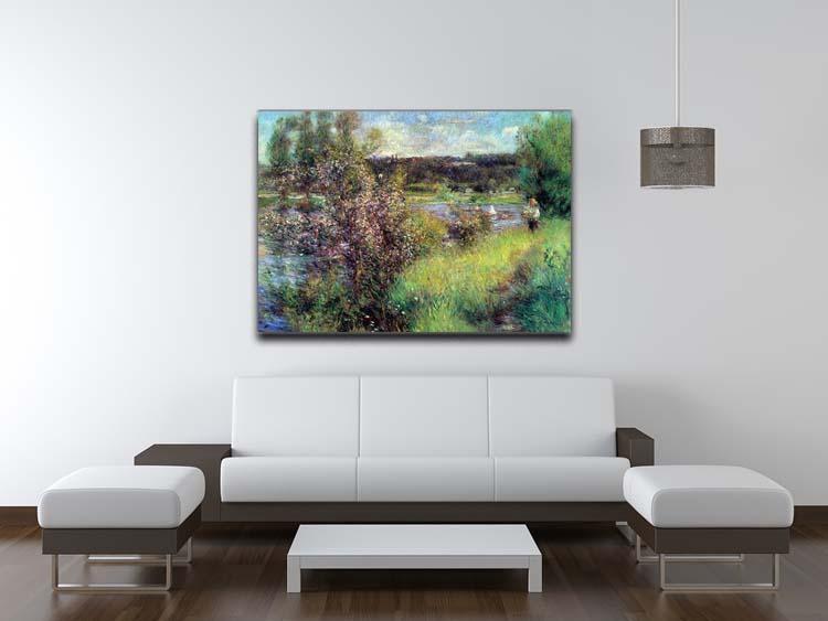 The Seine at Chatou by Renoir Canvas Print or Poster - Canvas Art Rocks - 4