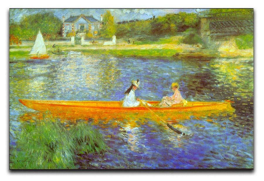 The Seine by Renoir Canvas Print or Poster  - Canvas Art Rocks - 1