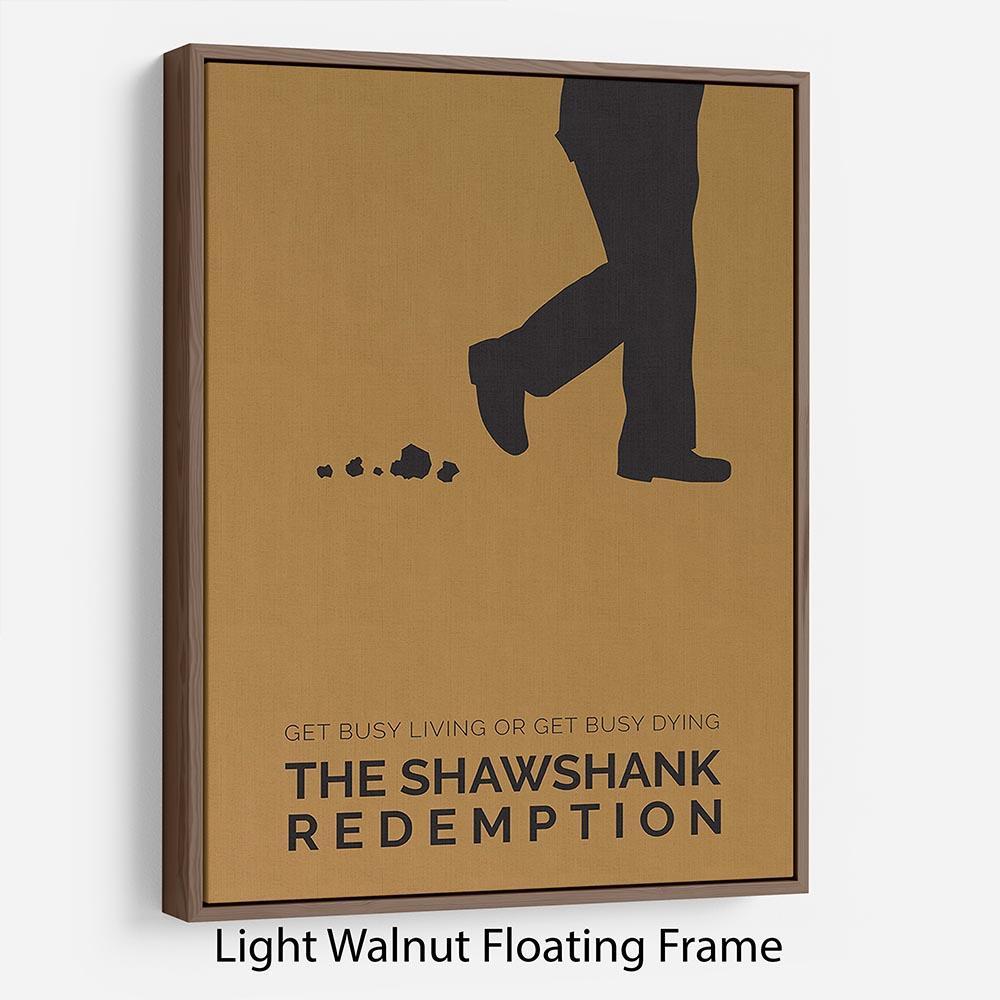 The Shawshank Redemption Minimal Movie Floating Frame Canvas - Canvas Art Rocks - 7