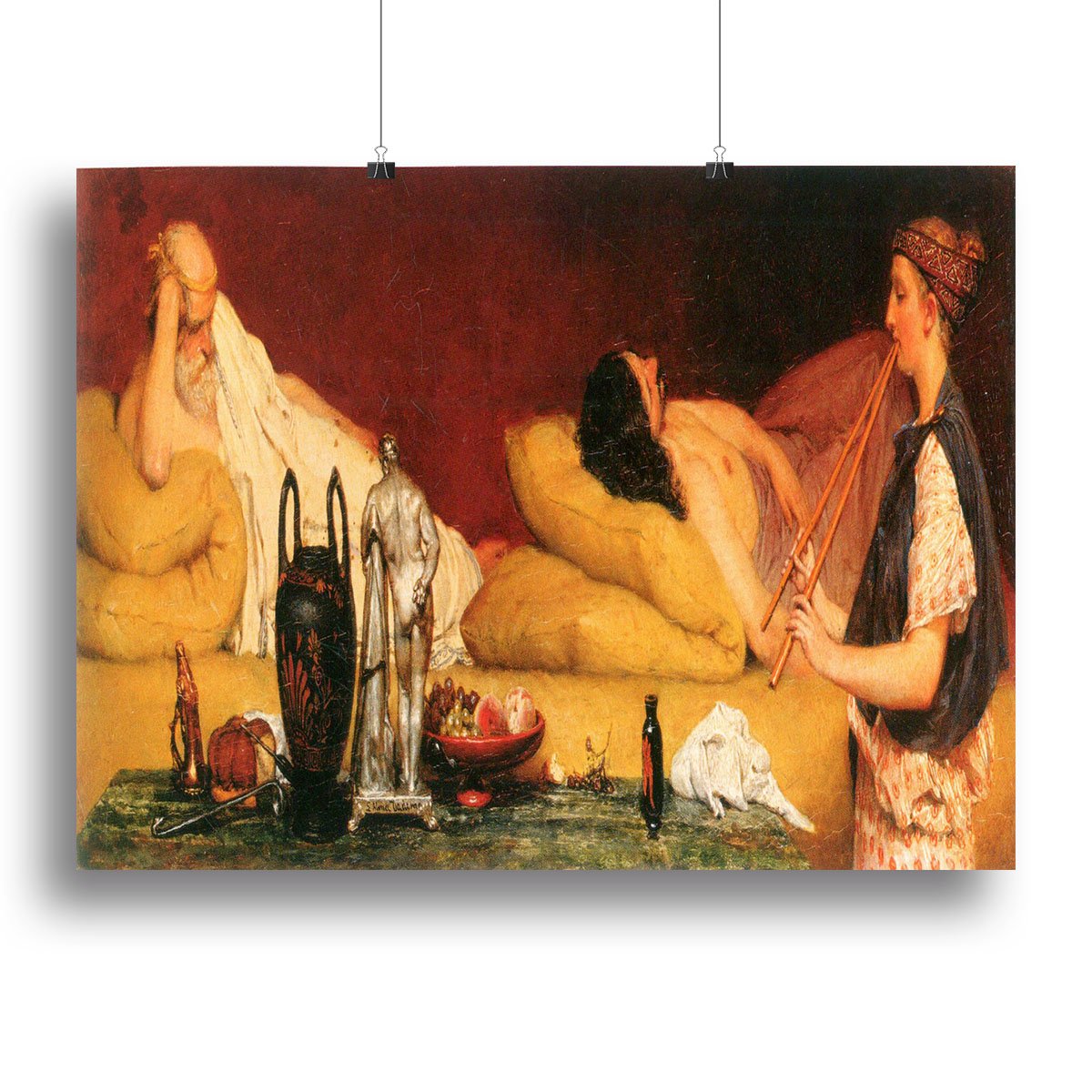 The Siesta by Alma Tadema Canvas Print or Poster