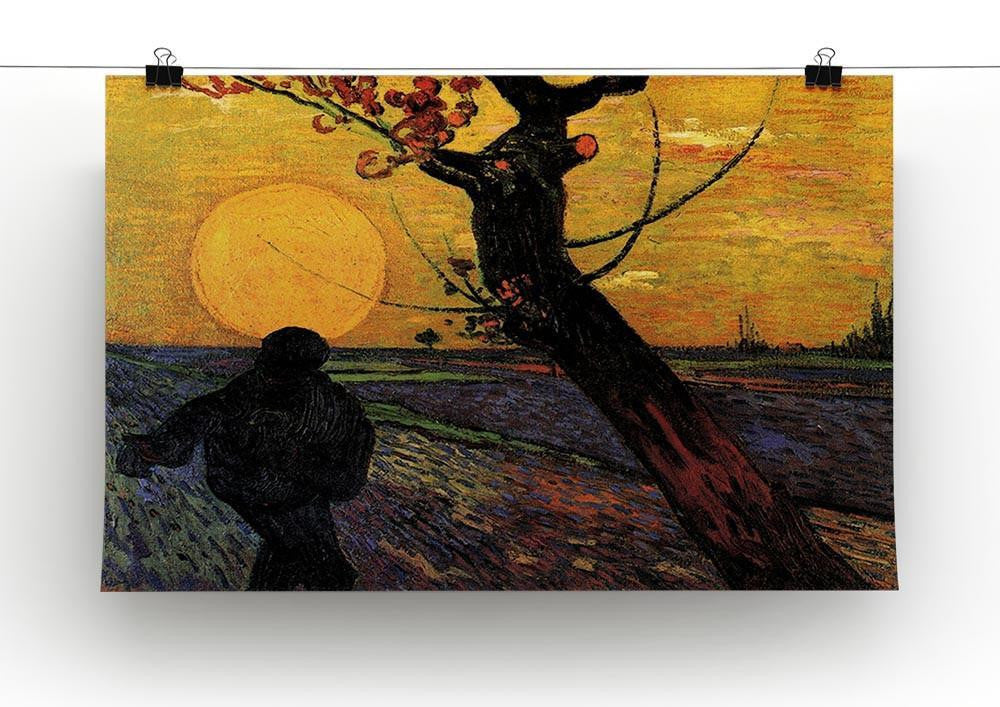 The Sower 2 by Van Gogh Canvas Print & Poster - Canvas Art Rocks - 2
