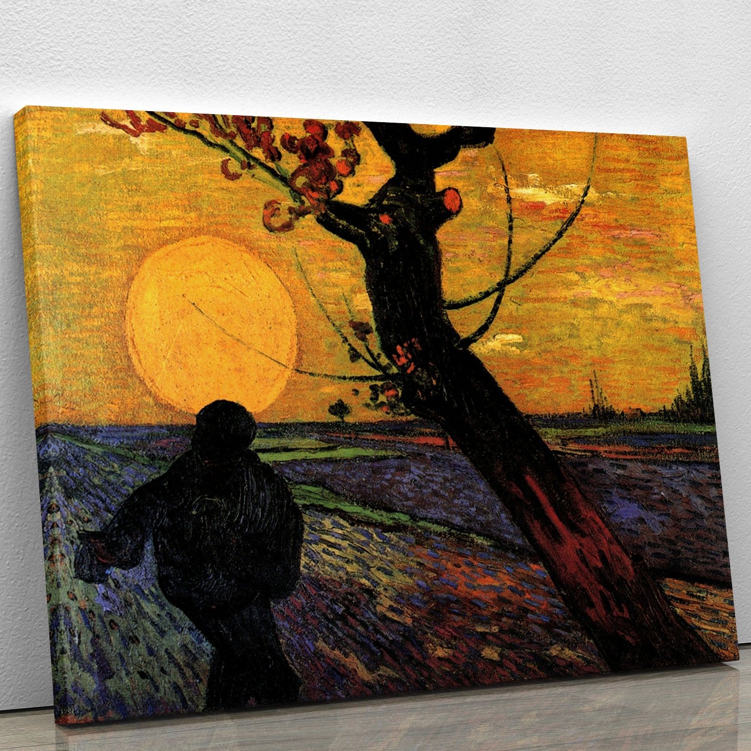 The Sower 2 by Van Gogh Canvas Print or Poster