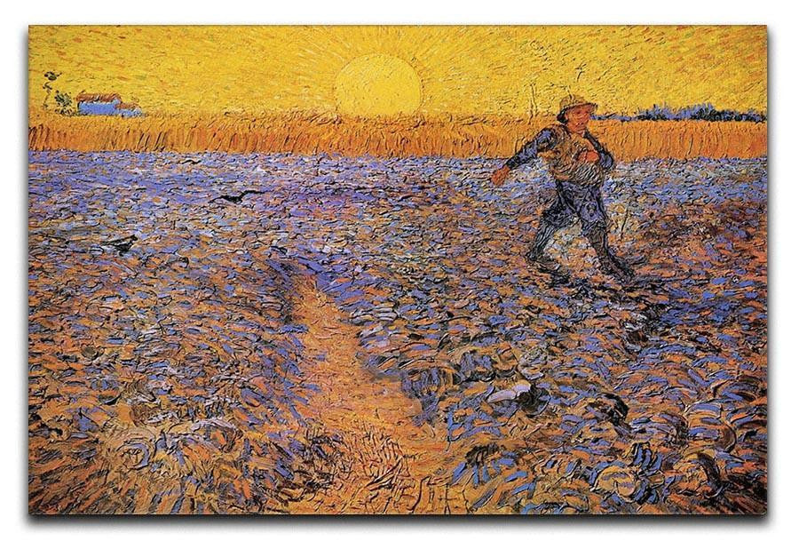 The Sower 3 by Van Gogh Canvas Print & Poster  - Canvas Art Rocks - 1