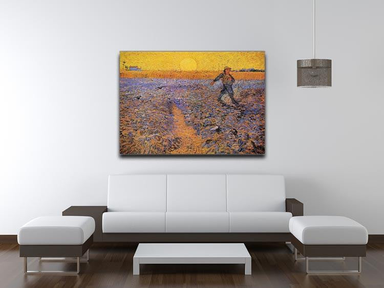 The Sower 3 by Van Gogh Canvas Print & Poster - Canvas Art Rocks - 4