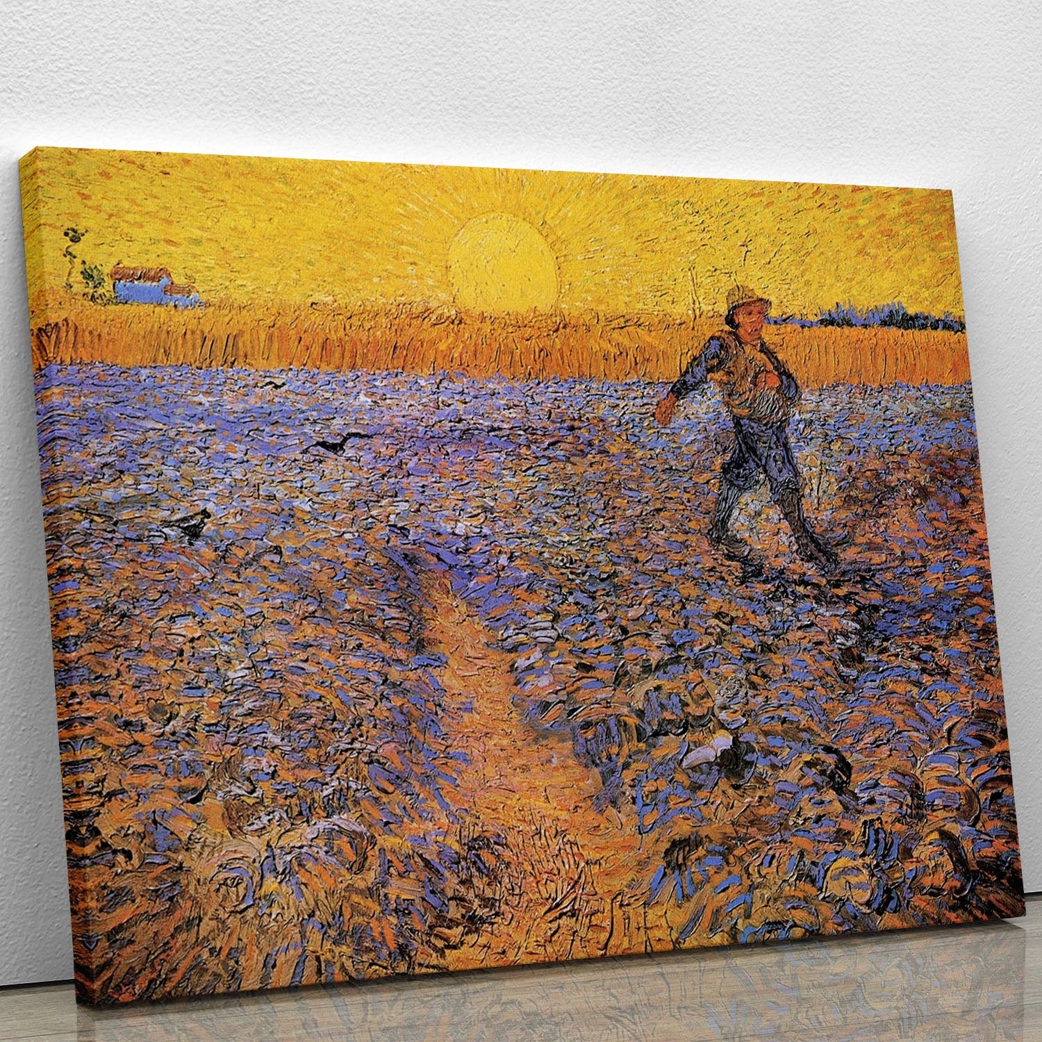 The Sower 3 by Van Gogh Canvas Print or Poster