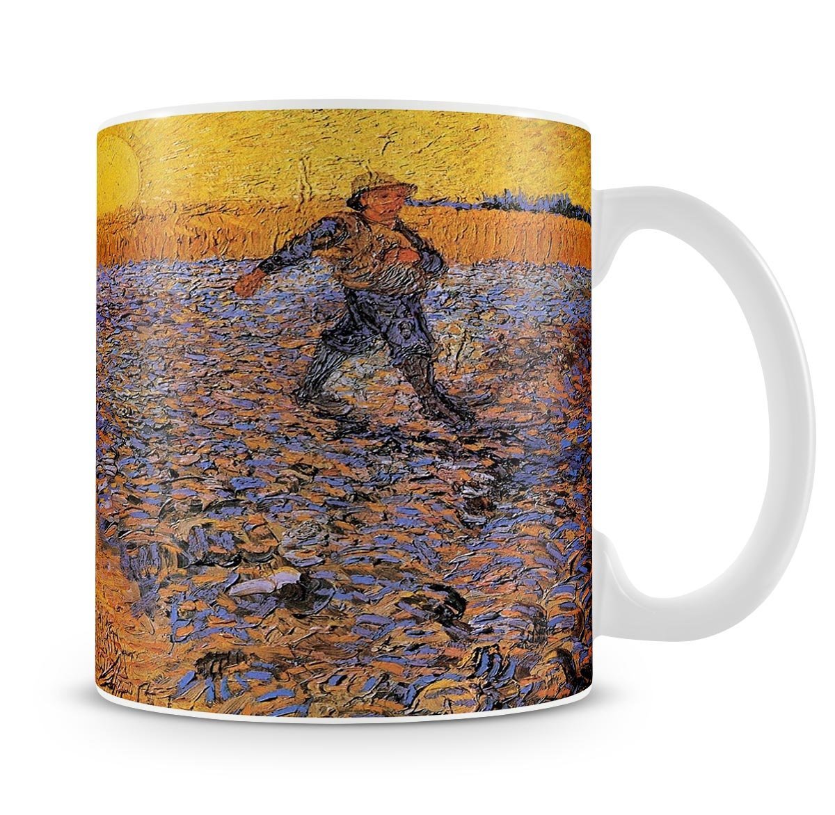 The Sower 3 by Van Gogh Mug - Canvas Art Rocks - 4