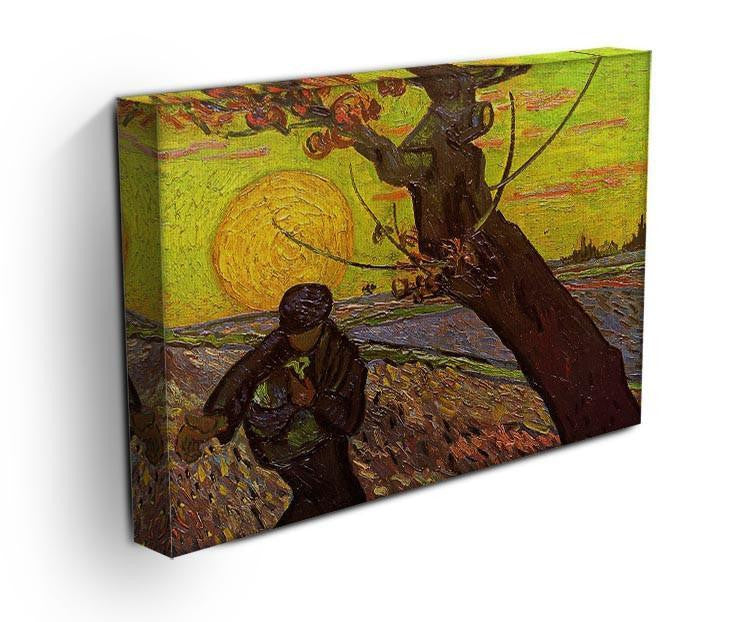 The Sower by Van Gogh Canvas Print & Poster - Canvas Art Rocks - 3
