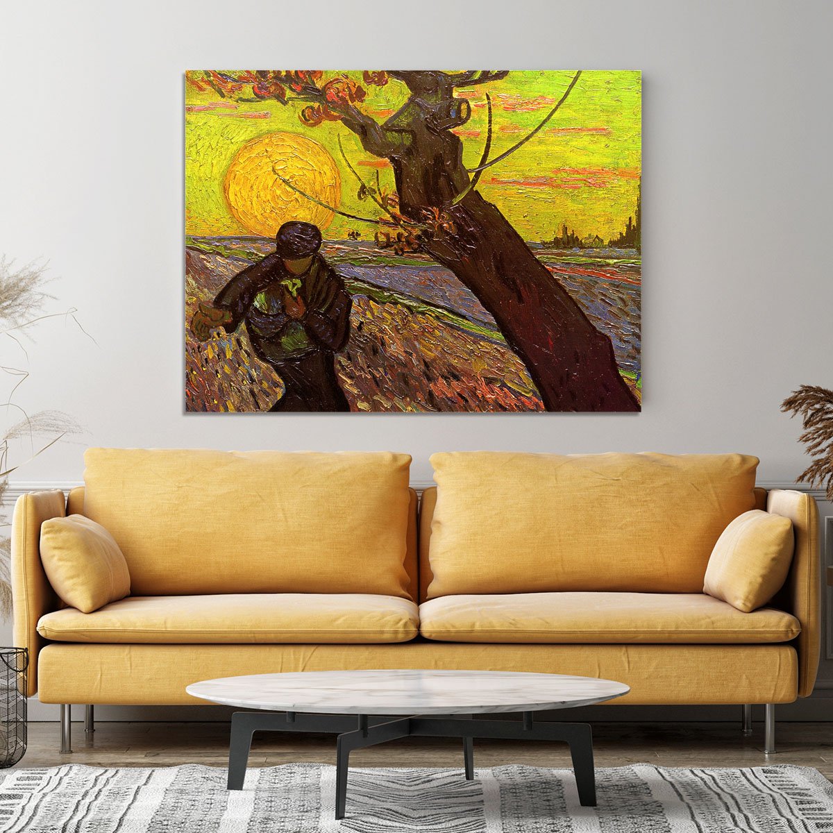 The Sower by Van Gogh Canvas Print or Poster
