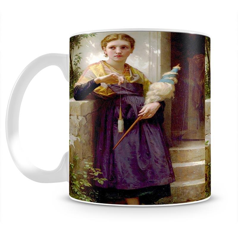 The Spinne By Bouguereau Mug - Canvas Art Rocks - 2