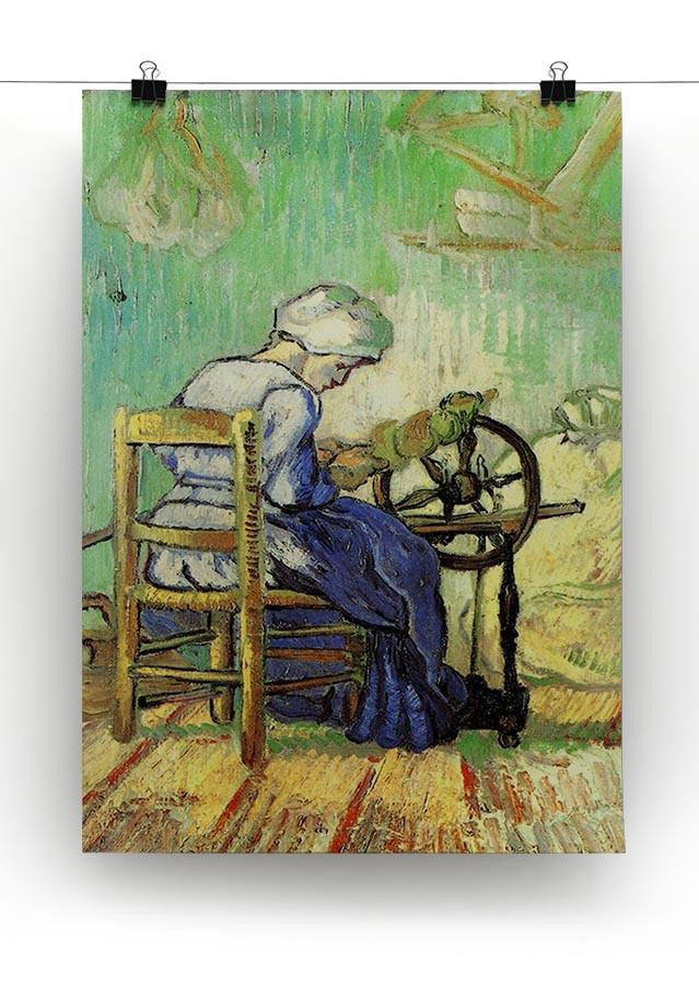 The Spinner by Van Gogh Canvas Print & Poster - Canvas Art Rocks - 2