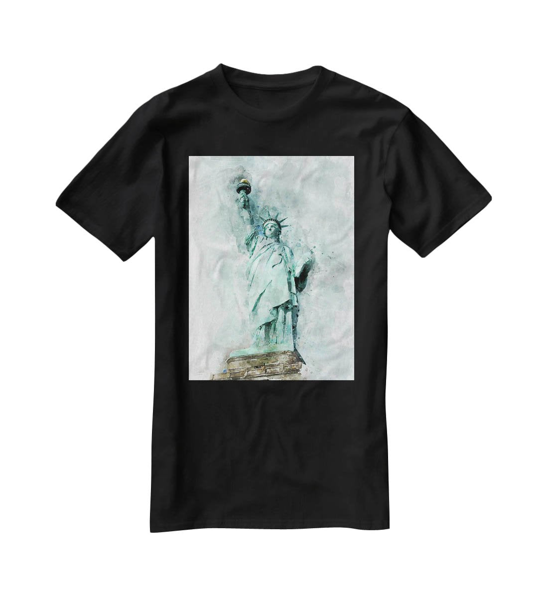 The Statue of Liberty T-Shirt - Canvas Art Rocks - 1