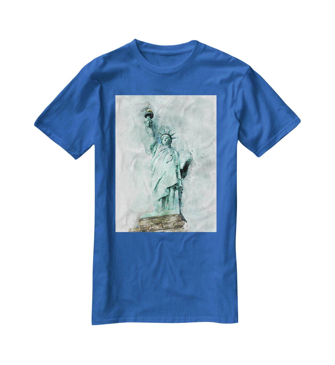 The Statue of Liberty T-Shirt - Canvas Art Rocks - 2