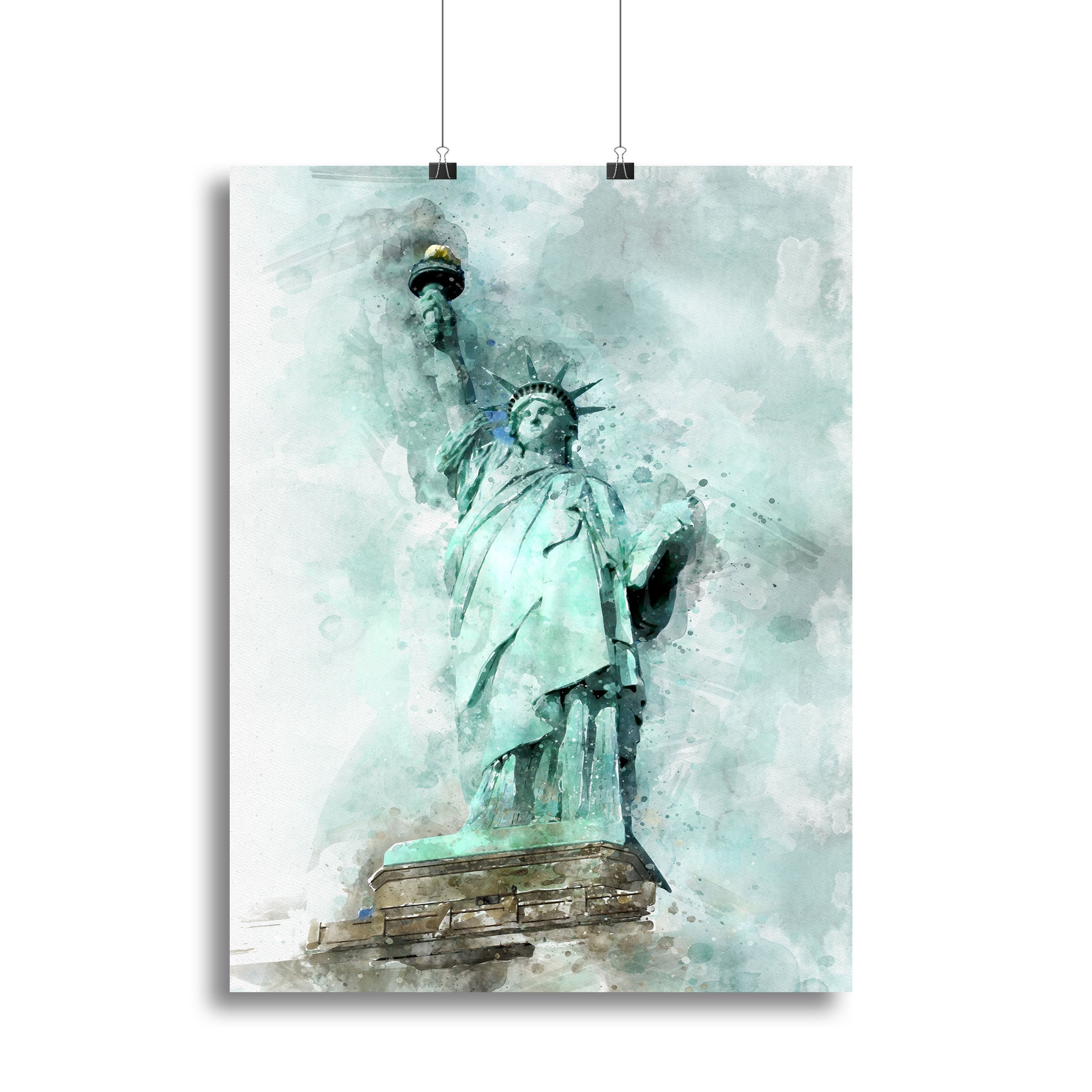 The Statue of Liberty Canvas Print or Poster