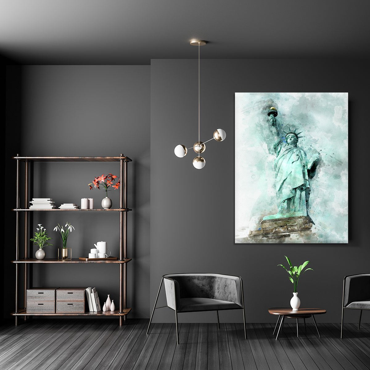 The Statue of Liberty Canvas Print or Poster
