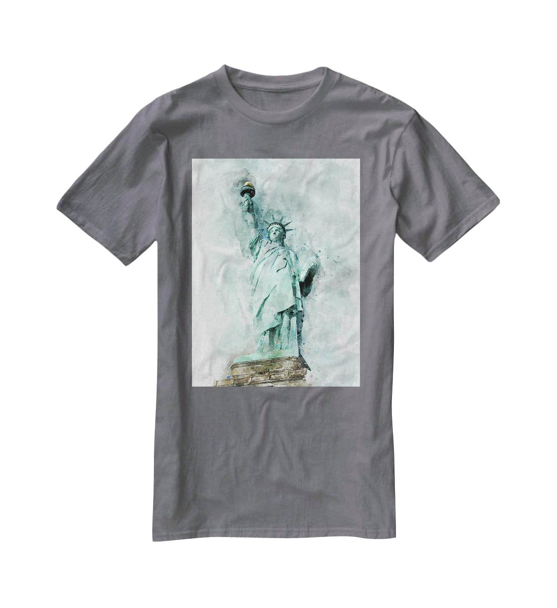 The Statue of Liberty T-Shirt - Canvas Art Rocks - 3
