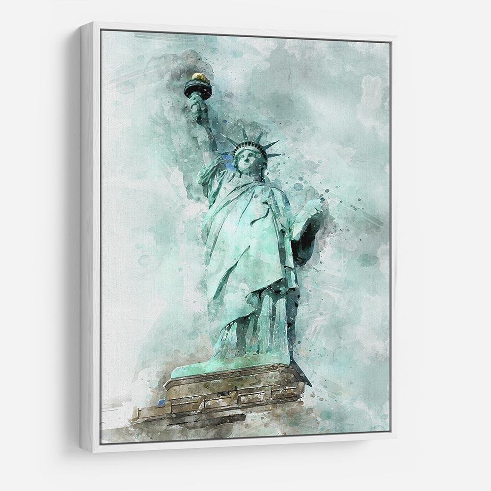 The Statue of Liberty HD Metal Print