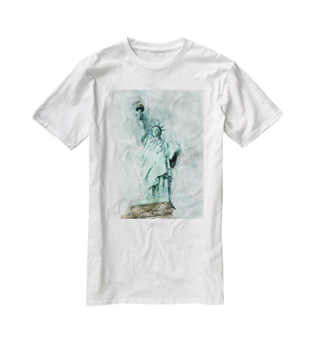 The Statue of Liberty T-Shirt - Canvas Art Rocks - 5