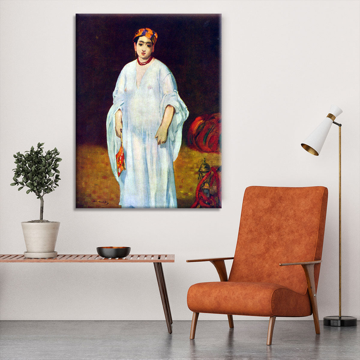 The Sultan by Manet Canvas Print or Poster - Canvas Art Rocks - 6