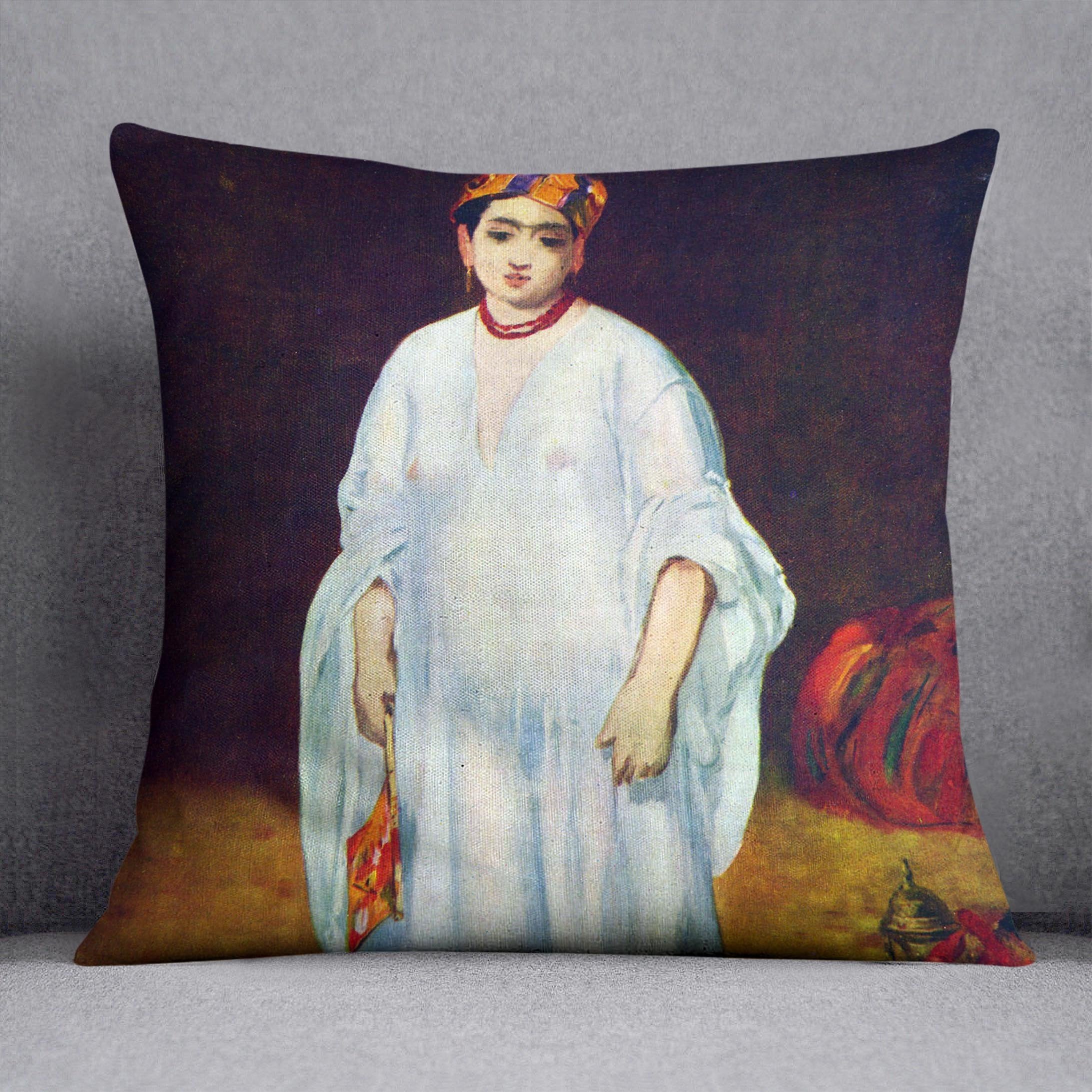 The Sultan by Manet Throw Pillow