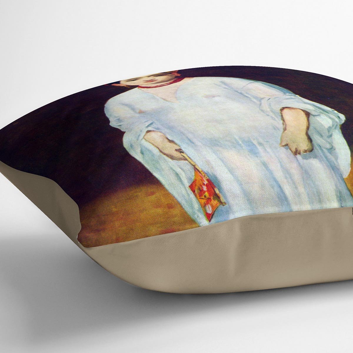 The Sultan by Manet Throw Pillow
