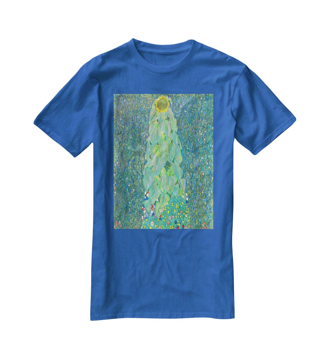 The Sunflower by Klimt T-Shirt - Canvas Art Rocks - 2