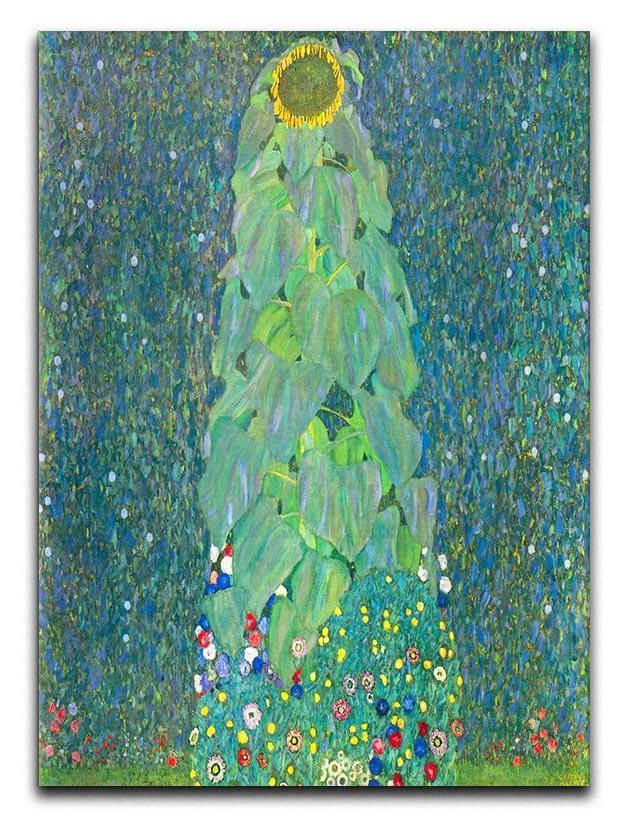 The Sunflower by Klimt Canvas Print or Poster  - Canvas Art Rocks - 1