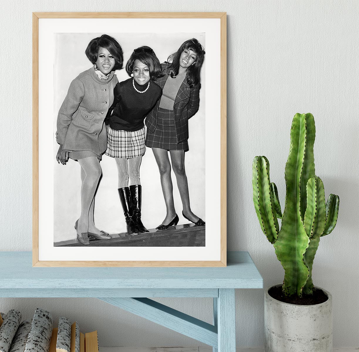 The Supremes Framed Print - Canvas Art Rocks - 3