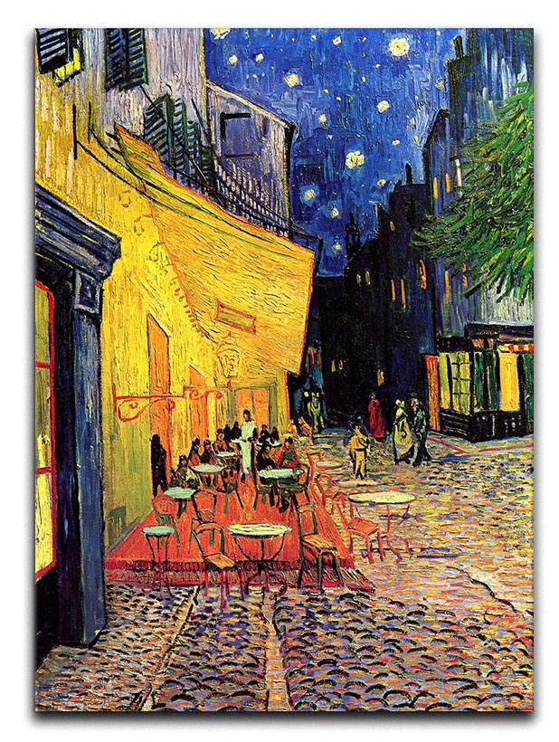 The Terrace Cafe by Van Gogh Canvas Print or Poster - Canvas Art Rocks - 1