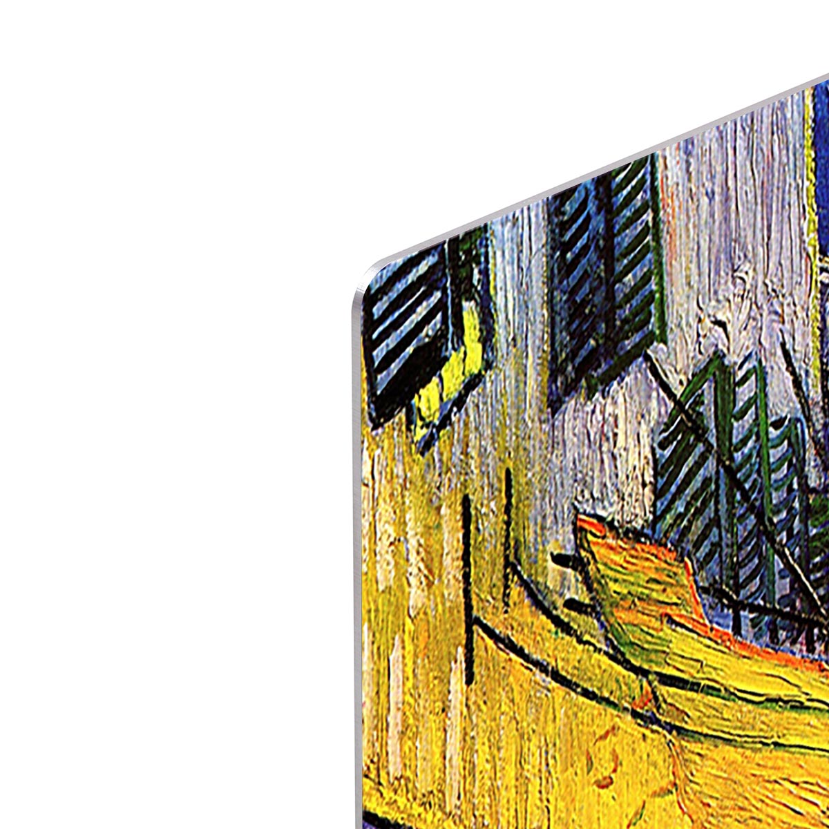 The Terrace Cafe by Van Gogh HD Metal Print - Canvas Art Rocks - 4