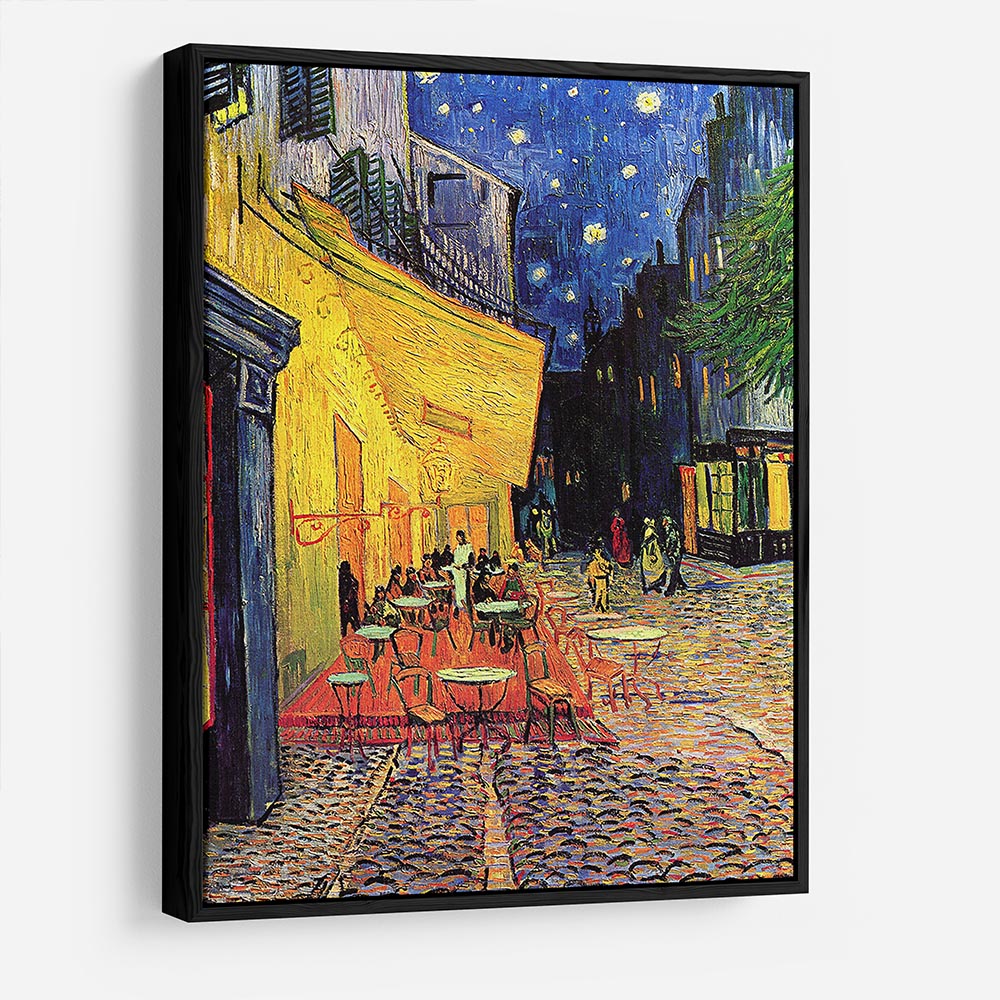 The Terrace Cafe by Van Gogh HD Metal Print - Canvas Art Rocks - 6