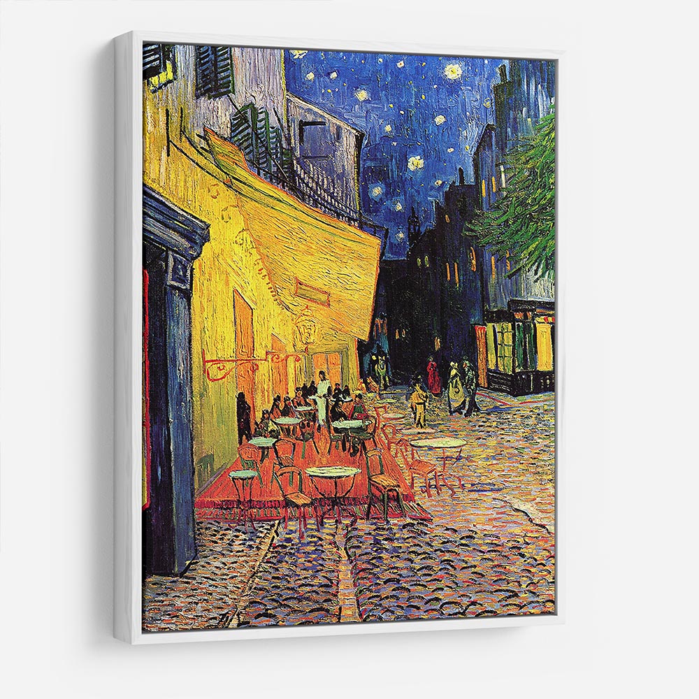 The Terrace Cafe by Van Gogh HD Metal Print - Canvas Art Rocks - 7