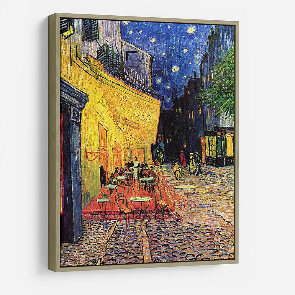 The Terrace Cafe by Van Gogh HD Metal Print - Canvas Art Rocks - 8