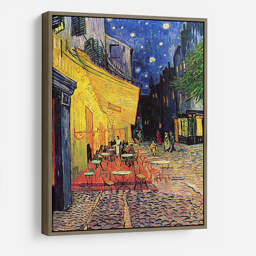 The Terrace Cafe by Van Gogh HD Metal Print - Canvas Art Rocks - 10