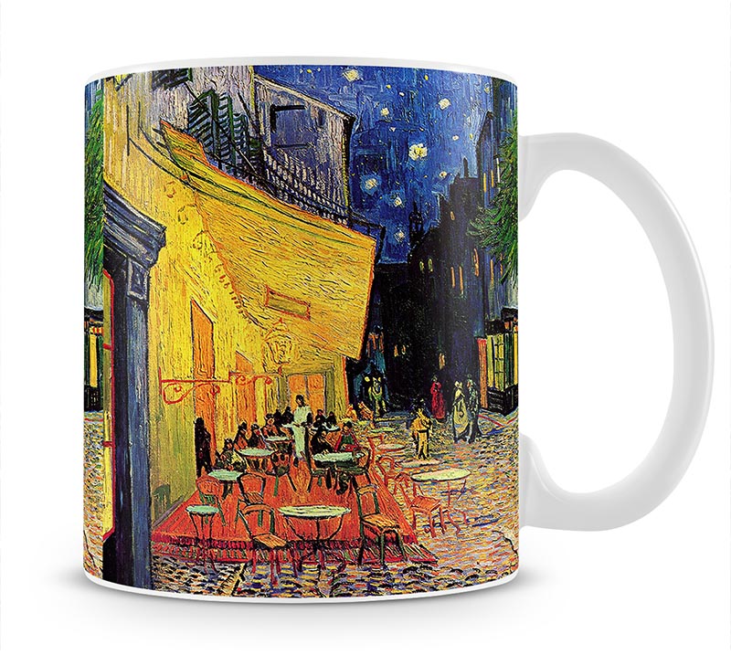The Terrace Cafe by Van Gogh Mug - Canvas Art Rocks - 1