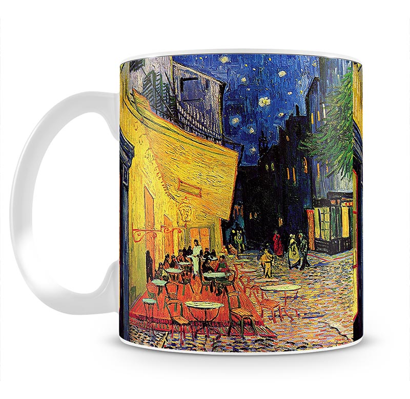 The Terrace Cafe by Van Gogh Mug - Canvas Art Rocks - 1