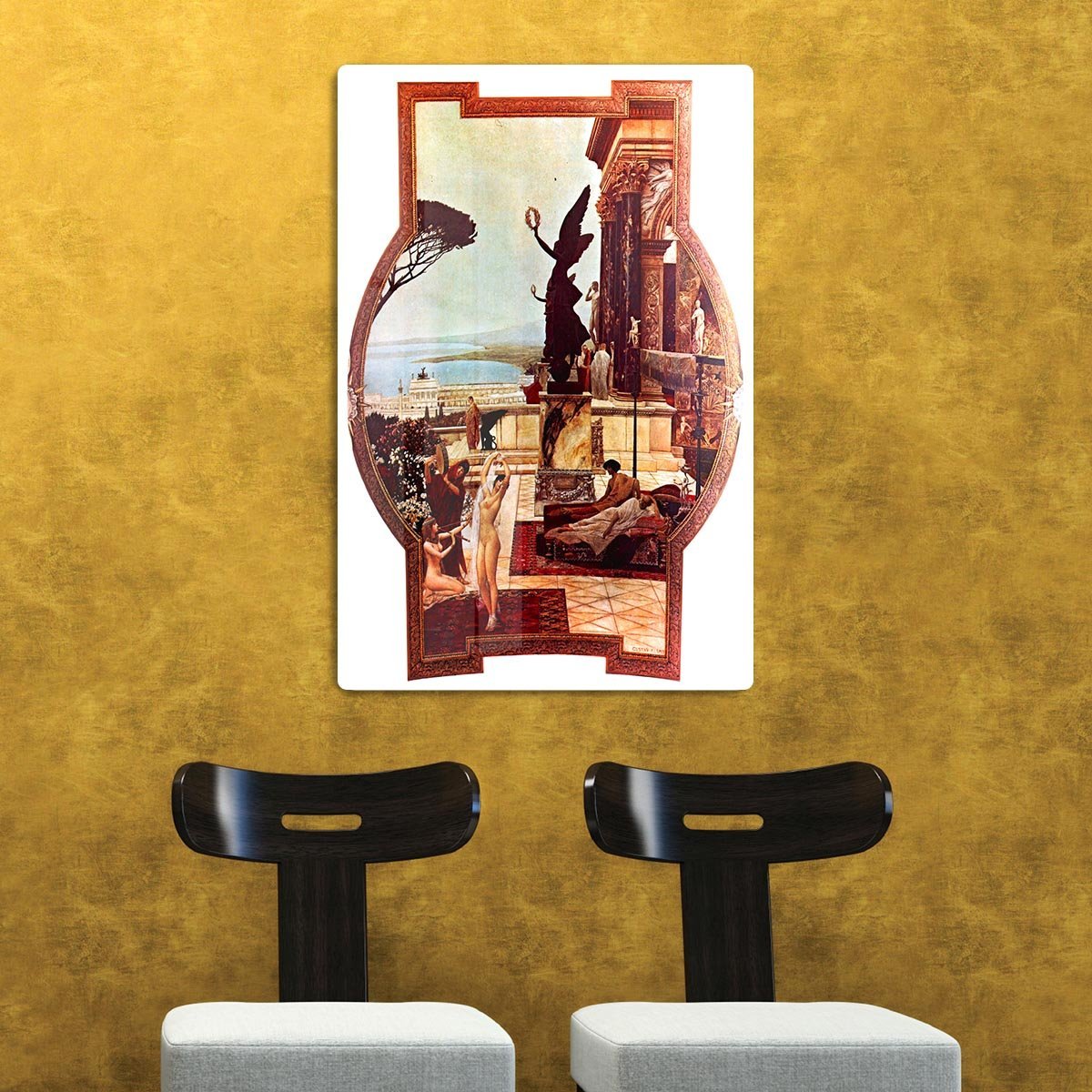 The Theatre of Taormina by Klimt HD Metal Print