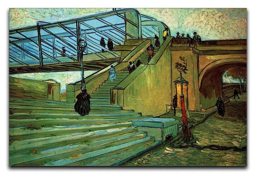 The Trinquetaille Bridge by Van Gogh Canvas Print & Poster  - Canvas Art Rocks - 1