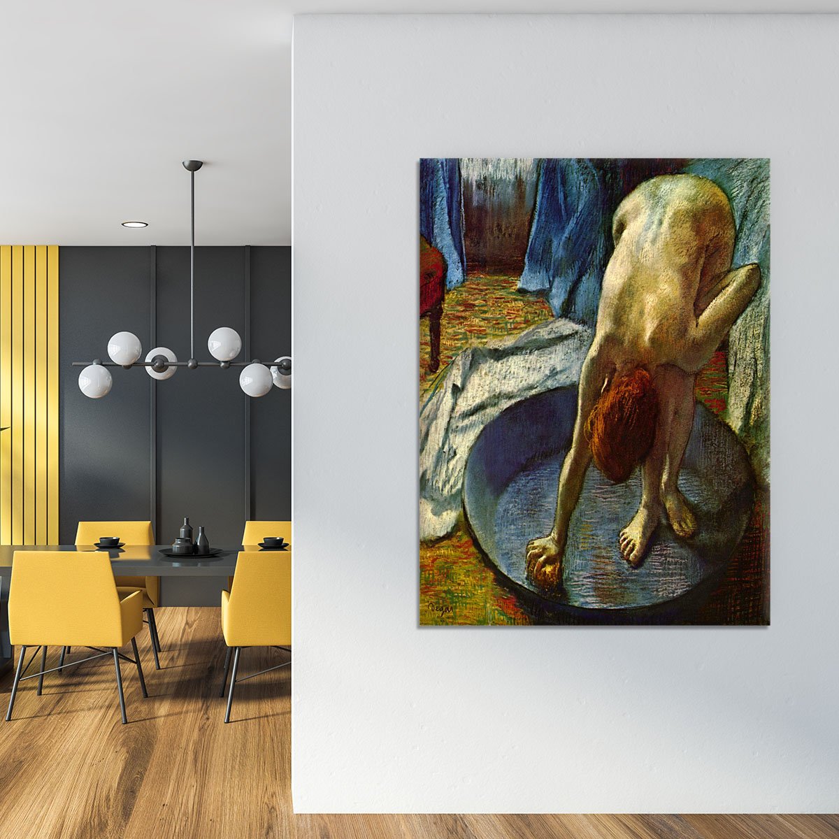 The Tub by Degas Canvas Print or Poster