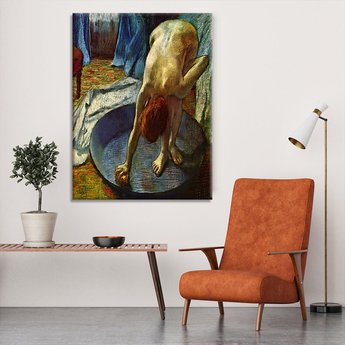 The Tub by Degas Canvas Print or Poster