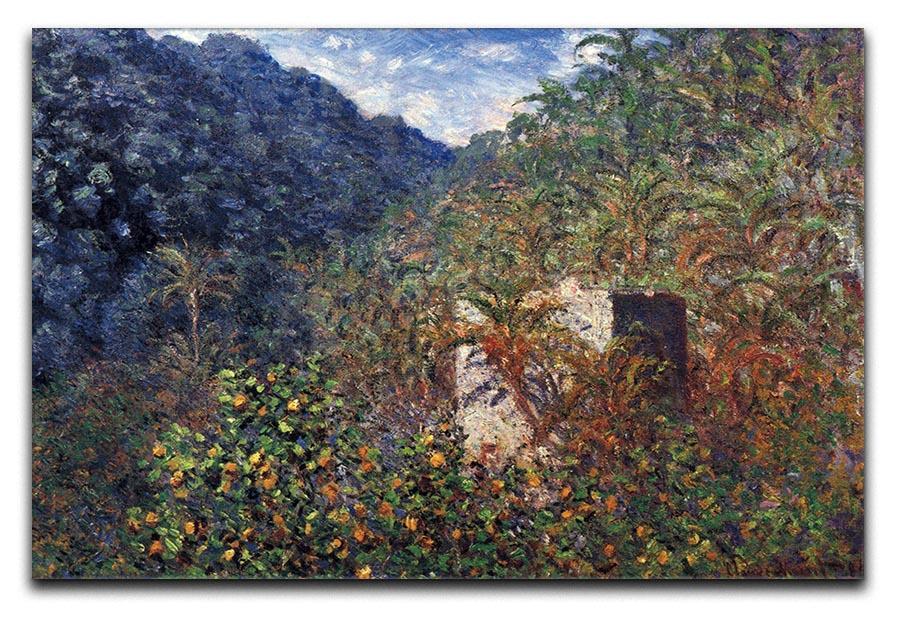 The Valley Sasso Bordighera by Monet Canvas Print & Poster  - Canvas Art Rocks - 1