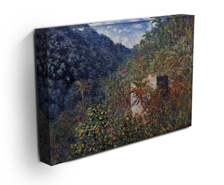The Valley Sasso Bordighera by Monet Canvas Print & Poster - Canvas Art Rocks - 3