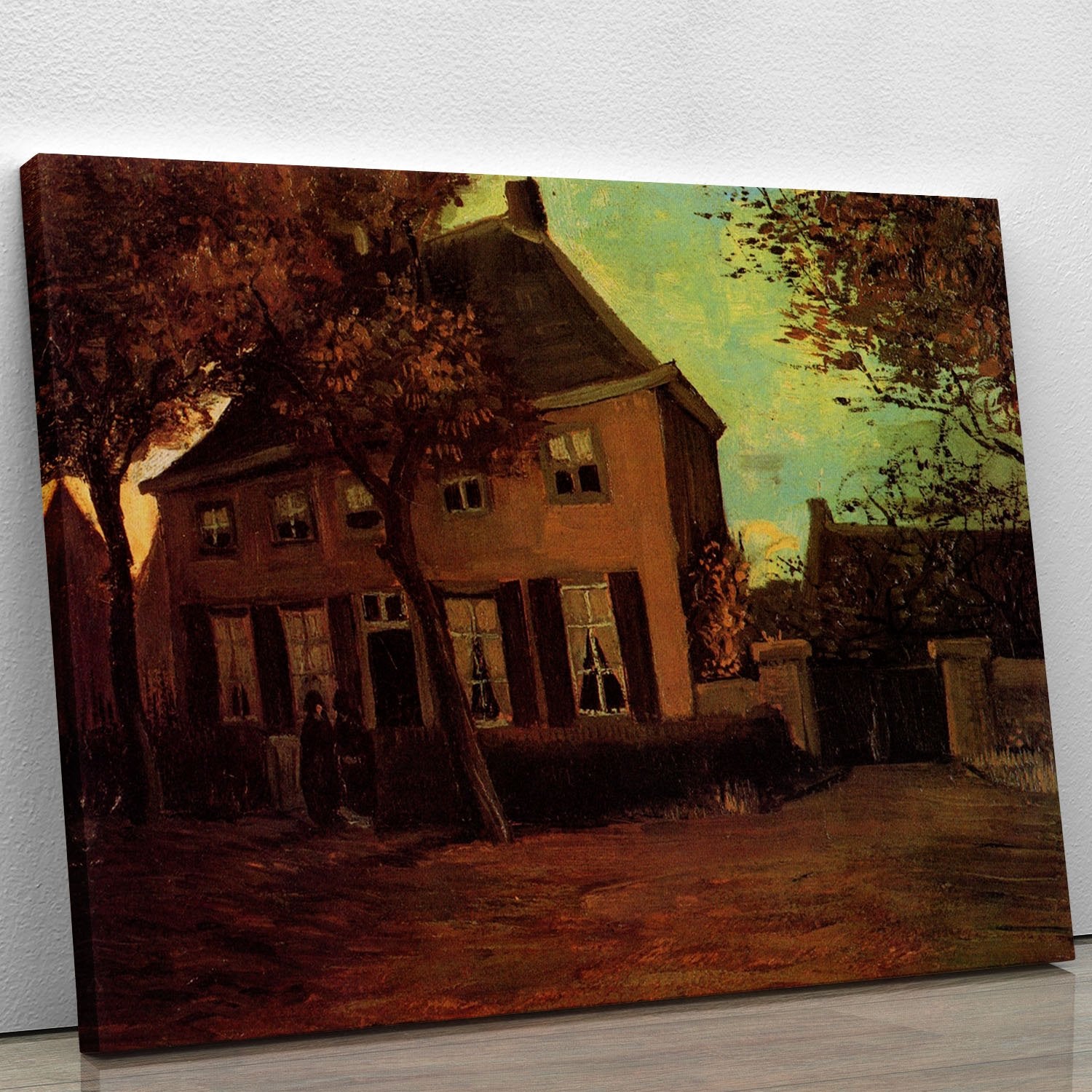 The Vicarage at Nuenen by Van Gogh Canvas Print or Poster