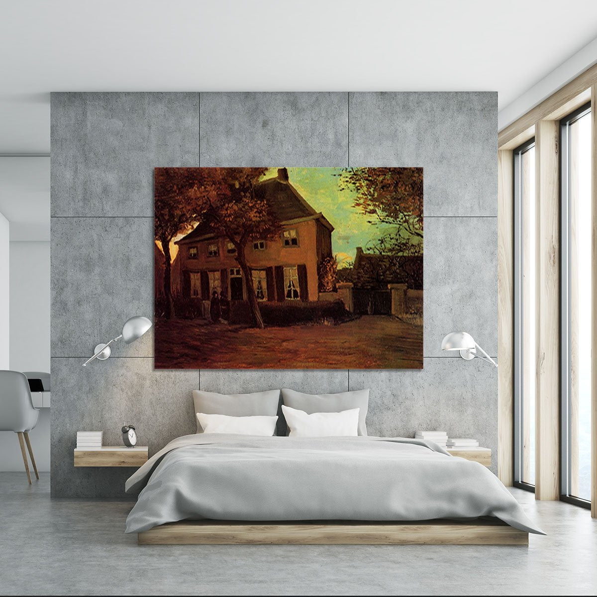 The Vicarage at Nuenen by Van Gogh Canvas Print or Poster